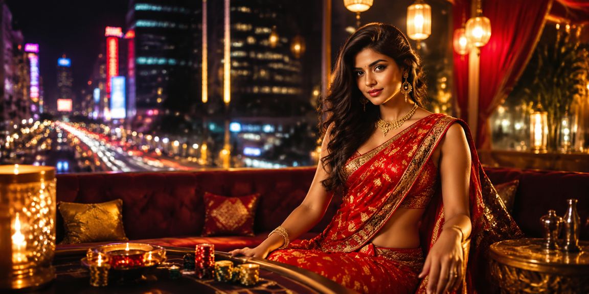 Live casino game dealer on mobile view